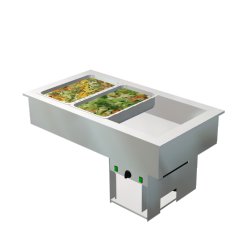 Įleidžiami į stalviršį (Drop-in) modeliai be viršutinės lentynėlės