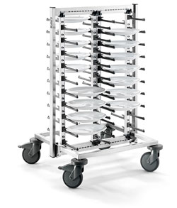 Lėkščių vežimėliai Servistar