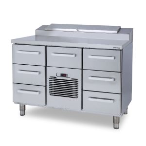 Šaldomi stalai-Saladette