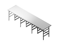 Rūšiavimo stalai ir lentynos